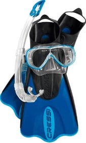 Set de plongée Set da snorkeling Cressi 491085714140 Taglie 41-44 Colore blu N. figura 1