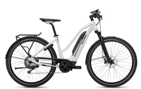 FLYER Upstreet5 7.10 Vélo de trekking électrique Upstreet5 7.10 Vélo de trekking électrique FLYER 463383900310 Couleur blanc Tailles du cadre S Photo no. 1