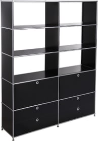 FLEXCUBE Scaffale FLEXCUBE Scaffale 401815620520 Dimensioni L: 152.0 cm x P: 40.0 cm x A: 193.0 cm Colore Nero N. figura 1