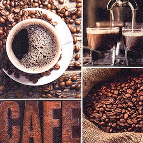Servietten 25cm Coffee Flavour 667100300000 Bild Nr. 1