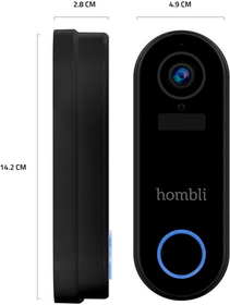Hombli Smart Doorbell 2 Black sonnette avec caméra Smart Doorbell 2 Black sonnette avec caméra Hombli 785300160191 Photo no. 1