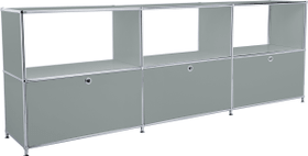 FLEXCUBE Buffet FLEXCUBE Buffet 401814630280 Dimensions L: 227.0 cm x P: 40.0 cm x H: 80.5 cm Couleur Gris Photo no. 1