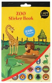 Stickerbook, Zoo Stickerbuch I AM CREATIVE 666204800000 Bild Nr. 1