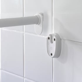 WENKO Barre de douche ronde Barre de douche Barre de douche ronde Barre de douche WENKO 674014800000 Couleur Blanc Taille ø 2.5 cm Photo no. 1