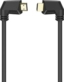Hama High Speed HDMI™-Kabel, 90°, Ethernet, vergoldet, 1,5 m Kabel High Speed HDMI™-Kabel, 90°, Ethernet, vergoldet, 1,5 m Kabel Hama 785300180747 Bild Nr. 1