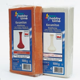 Glorex Hobby Time Keramiton terracotta Keramiton terracotta Glorex Hobby Time 665484800020 Farbe Terrakotta Bild Nr. 1