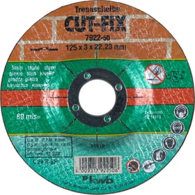 kwb Steinbearbeitung, ø 125 x 3,0 x 22 mm, 1 Stk. Trennscheibe Steinbearbeitung, ø 125 x 3,0 x 22 mm, 1 Stk. Trennscheibe kwb 610522800000 Bild Nr. 1