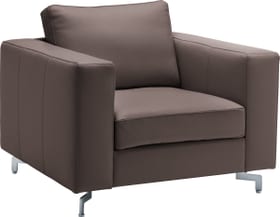 DIENER Fauteuil DIENER Fauteuil 402471100000 Dimensions L: 97.0 cm x P: 92.0 cm x H: 80.0 cm Couleur Brun foncé Photo no. 1