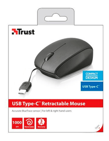 Trust Rectract MMouse Type C Mouse Wireless Rectract MMouse Type C Mouse Wireless Trust 797972800000 Photo no. 1
