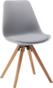 TOTTI Stuhl TOTTI Stuhl 402359400080 Grösse B: 48.0 cm x T: 53.0 cm x H: 85.0 cm Farbe Grau Bild Nr. 1