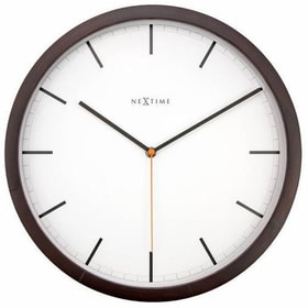 NexTime Company Dark Wood Wanduhr Company Dark Wood Wanduhr NexTime 785300141171 Bild Nr. 1