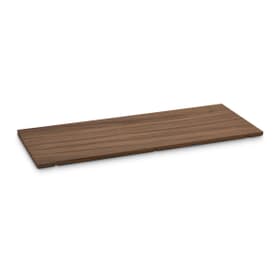 SEVEN Tablar 90cm SEVEN Tablar 90cm 362249009031 Grösse B: 90.0 cm x T: 1.4 cm x H: 35.5 cm Farbe Nussbaum Bild Nr. 1