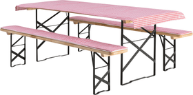 Garniture pour ensemble table et bancs Garniture pour ensemble table et bancs M-Giardino 753339100000 Photo no. 1