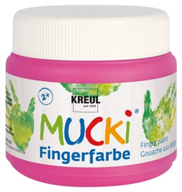 Gouache au doigt, rose fluo, 150 ml Gouache au doigt, rose fluo, 150 ml 666441800000 Photo no. 1