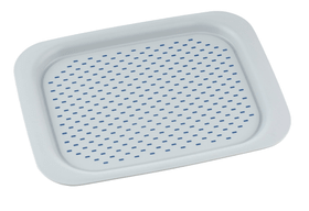 WENKO Anti-Rutsch Tablett hellblau/grau Anti-Rutsch Tablett hellblau/grau WENKO 674066300000 Bild Nr. 1