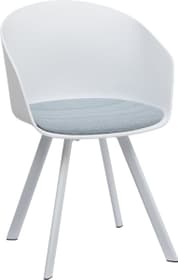 BRERA Chaise BRERA Chaise 402397200000 Dimensions L: 51.0 cm x P: 51.5 cm x H: 81.0 cm Couleur Bleu clair Photo no. 1