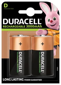 Rechargeable NiMH 3000  mAh D / HR20 Akku Batterie Duracell 785300175495 Bild Nr. 1