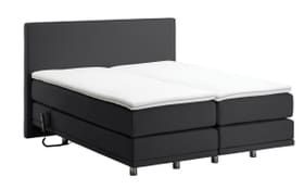 NAVIER Boxspringbett NAVIER Boxspringbett 403459600000 Grösse B: 160.0 cm x T: 200.0 cm Farbe Schiefer Bild Nr. 1