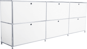 FLEXCUBE Sideboard FLEXCUBE Sideboard 401809700010 Grösse B: 227.0 cm x T: 40.0 cm x H: 80.5 cm Farbe Weiss Bild Nr. 1
