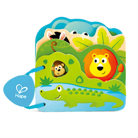 Baby-Buch „Tiere Der Wildnis“ Lernspiel Hape 747330200000 Bild Nr. 1