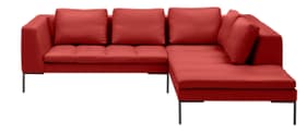 BADER Canapé d'angle BADER Canapé d'angle 405686150430 Dimensions L: 255.0 cm x P: 230.0 cm x H: 80.0 cm Couleur Rouge Photo no. 1