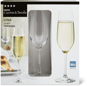 Cucina & Tavola VINA Champagne VINA Champagne Cucina & Tavola 701132400001 Dimensions H: 22.5 cm Couleur Transparent Photo no. 1