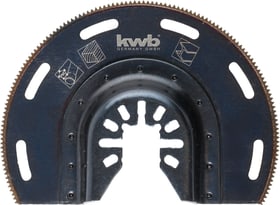 kwb Bimétal, semi-circulaire, 87 mm, 1 pc. Lames de scie plongeante Bimétal, semi-circulaire, 87 mm, 1 pc. Lames de scie plongeante kwb 610515900000 Photo no. 1
