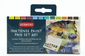 12 Inktense Paint im Reisebox #1 Aquarellfarben Set Pebeo 667039900000 Bild Nr. 1