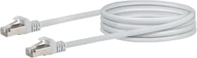Cable de réseau S/FTP Cat. 6 1m blanc Câble de réseau Schwaiger 613187200000 Photo no. 1