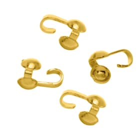Quetschkalotte 4St 3mm goldfarben Quetschkalotte 4St 3mm goldfarben 608123900000 Bild Nr. 1