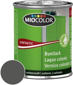 Synthetic Buntlack seidenmatt Graphitgrau 125 ml Synthetic Buntlack Miocolor 661436600000 Farbe Graphitgrau Inhalt 125.0 ml Bild Nr. 1