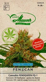 Cannabis Fenoqueen (FQ 1) Semences d’herbes arom. Samen Mauser 650250500000 Photo no. 1