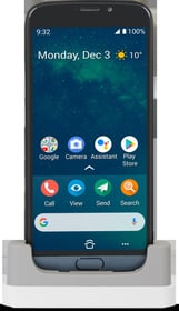 Doro 8050 silver with Cradle&Wallet Smartphone 8050 silver with Cradle&Wallet Smartphone Doro 785300150794 Bild Nr. 1
