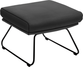 ANDRES Pouf ANDRES Pouf 402473308020 Dimensions L: 54.0 cm x P: 41.0 cm x H: 41.0 cm Couleur Noir Photo no. 1