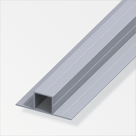 alfer Tubo quadrato 23.5 2l 180° naturale 1 m Tubo quadrato 23.5 2l 180° naturale 1 m alfer 605137700000 N. figura 1