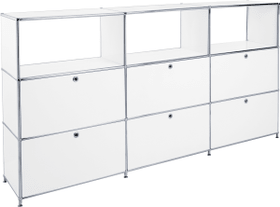 FLEXCUBE Buffet haut FLEXCUBE Buffet haut 401814930310 Dimensions L: 227.0 cm x P: 40.0 cm x H: 118.0 cm Couleur Blanc Photo no. 1