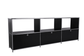 FLEXCUBE Sideboard FLEXCUBE Sideboard 401814630220 Grösse B: 227.0 cm x T: 40.0 cm x H: 80.5 cm Farbe Schwarz Bild Nr. 1