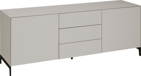 LUX Buffet bas LUX Buffet bas 400826100000 Dimensions L: 180.0 cm x P: 46.0 cm x H: 68.0 cm Couleur Gris taupe Photo no. 1