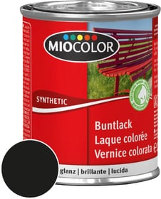 Synthetic Buntlack glanz Schwarz 125 ml Synthetic Buntlack Miocolor 661432500000 Farbe Schwarz Inhalt 125.0 ml Bild Nr. 1
