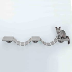 Kletterleiter zur Wandmontage, 150 x 30 cm Taupe Katzenkletterwand Trixie 658396600000 Bild Nr. 1
