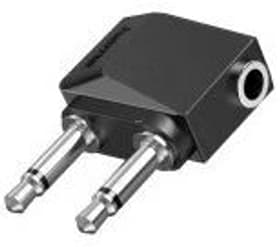 Hama 2 jack maschi mono da 3,5 mm - jack femmina stereo da 3,5 mm Adattatore audio 2 jack maschi mono da 3,5 mm - jack femmina stereo da 3,5 mm Adattatore audio Hama 785300172136 N. figura 1