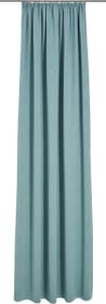 NOA Rideau opaque prêt à poser NOA Rideau opaque prêt à poser 430282422441 Couleur Bleu clair Dimensions L: 140.0 cm x H: 270.0 cm Photo no. 1