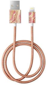Kabel 1.0m, Lightning->USB  "Golden Blush Marble" Kabel iDeal of Sweden 785300148096 Bild Nr. 1