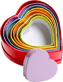 I AM CREATIVE PAPPMACHÉ COEUR PAPPMACHÉ COEUR I AM CREATIVE 665539100000 Photo no. 1