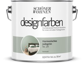 Schöner Wohnen Designfarbe Jadegrün 2,5 l Wandfarbe Designfarbe Jadegrün 2,5 l Wandfarbe Schöner Wohnen 660977300000 Inhalt 2.5 l Bild Nr. 1