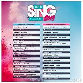 PS4 - Let's Sing 2018 Hits français et internationaux F Box PS4 - Let's Sing 2018 Hits français et internationaux F Box 785300130762 N. figura 1