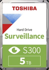 Toshiba S300 Surveillance 5TB 3.5" SATA (BULK) HDD Intern S300 Surveillance 5TB 3.5" SATA (BULK) HDD Intern Toshiba 785300137568 Bild Nr. 1