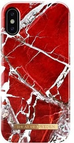 Apple iPhone X,XS Designer Back-Cover "Scarlet Red Marble" Custodia smartphone iDeal of Sweden 785300196092 N. figura 1