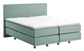 NAVIER Boxspringbett NAVIER Boxspringbett 403485900000 Grösse B: 160.0 cm x T: 200.0 cm Farbe Hellblau Bild Nr. 1