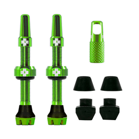 V2 Tubeless Ventil Kit 44mm Ventile MucOff 466641299960 Grösse one size Farbe Grün Bild Nr. 1